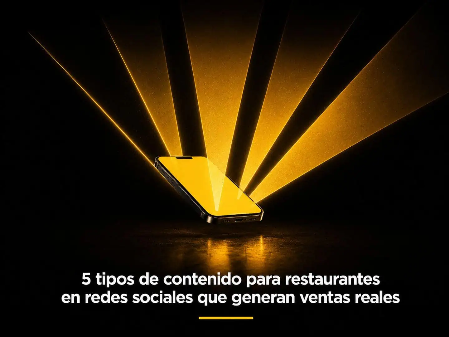5 tipos de contenido para restaurantes en redes sociales que generan ventas reales